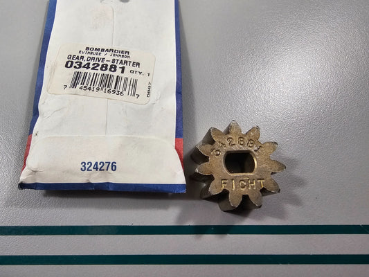 NEW OEM 342881 0342881 OMC Johnson Evinrude Starter Drive Gear 0810