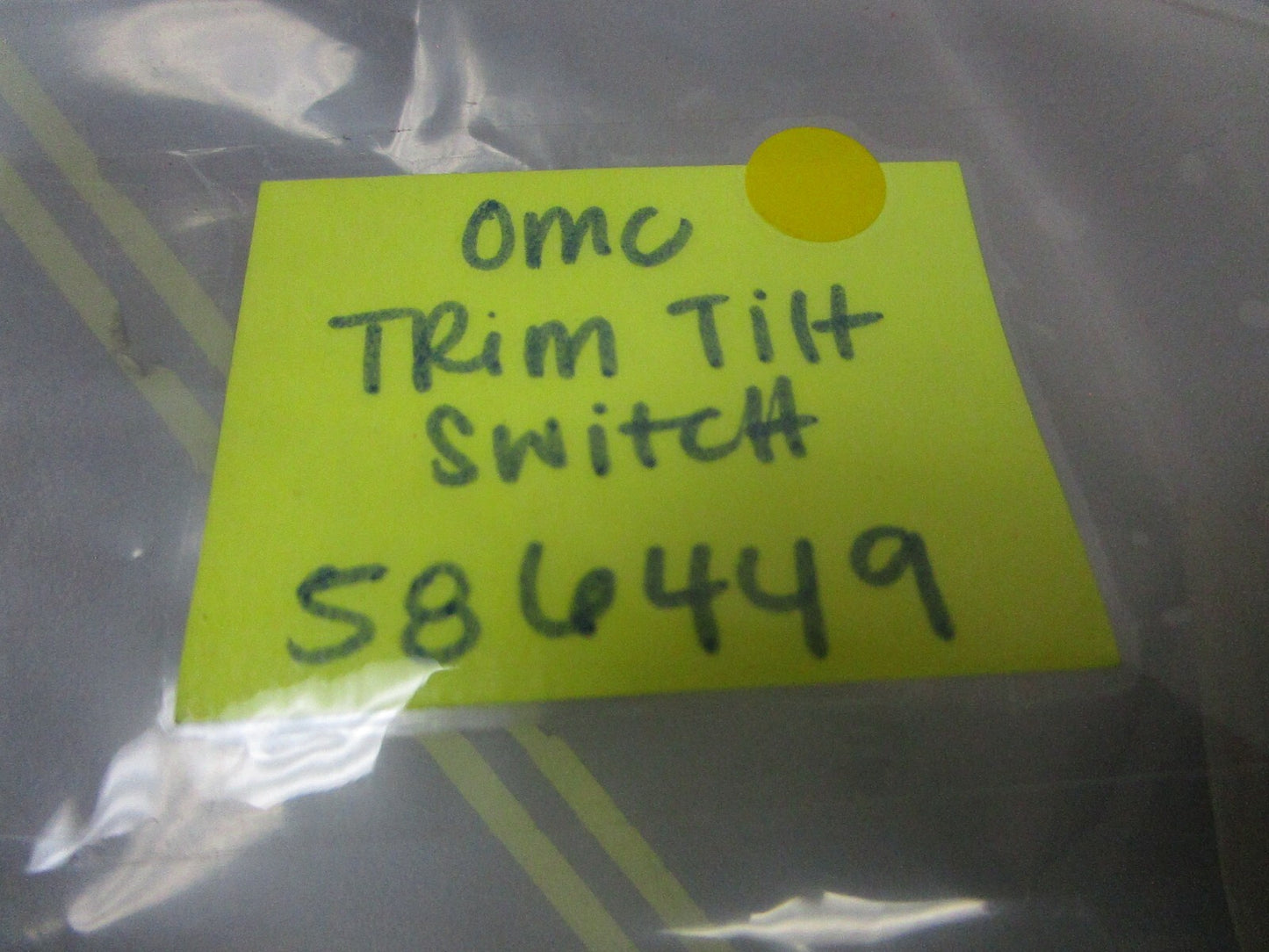 *NEW OEM* 0720 OMC Johnson Evinrude Trim Tilt Switch 586449 0586449