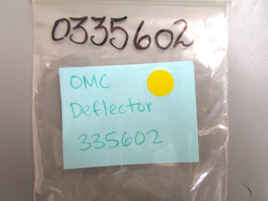 *NEW OEM* 0750 OMC Johnson Evinrude DEFLECTOR 335602 0335602