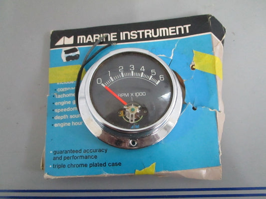 NEW OEM Model 635 Aqua Meter 6000RPM Tachometer 0820