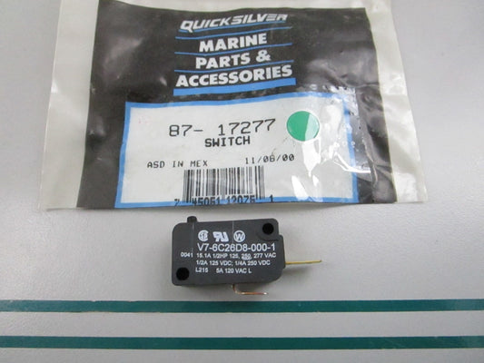 NEW OEM 87-17277 Mercury Quicksilver Switch 0810