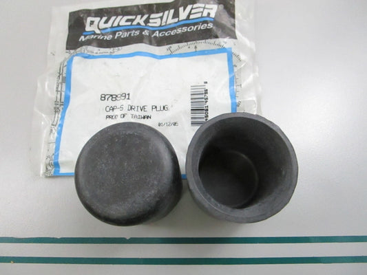 NEW OEM (LOT OF 2) 878991 Mercury Quicksilver Drive Plug Cap 0810