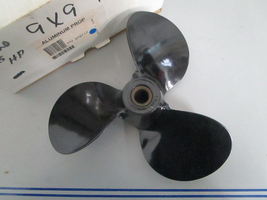 *NEW OEM* 0820 OMC Johnson Evinrude 9×9 Propeller 379717 0379717