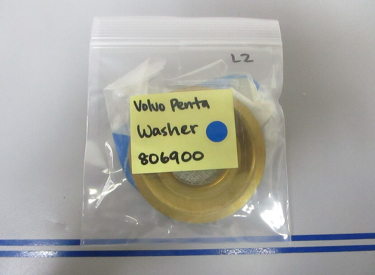 *NEW OEM* (LOT OF 2) 0810 Volvo Penta Washer 806900