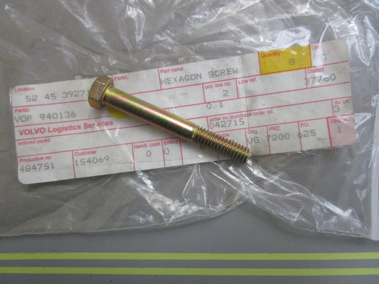 *NEW OEM* 0810 Volvo Penta Hexagon Screw 940136