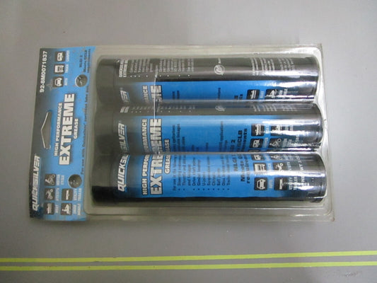 *NEW OEM* 0810 Mercury Quicksilver 3 Pack Extreme Grease 92-8M0071837