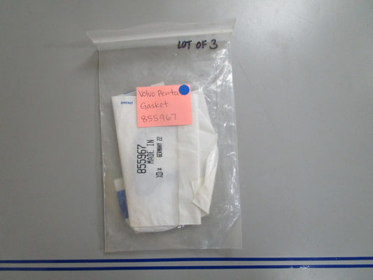 *NEW OEM* (LOT OF 3) 0810 Volvo Penta Gasket 855967