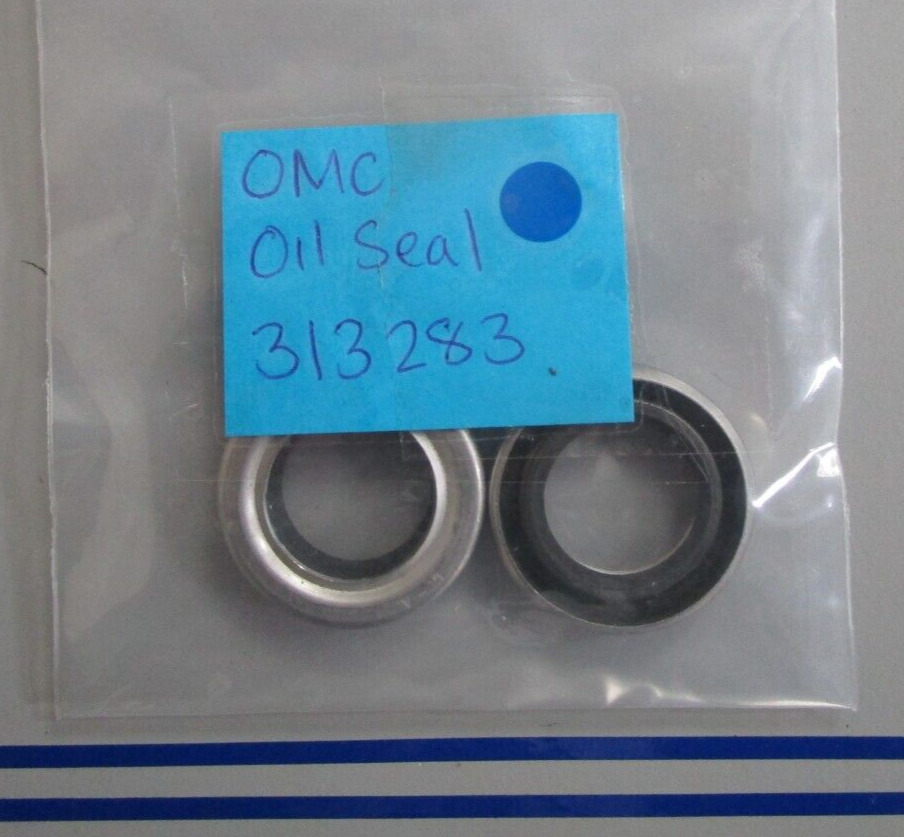 *NEW OEM* (LOT OF 2) 0720 OMC Johnson Evinrude Oil Seal 313283 0313283