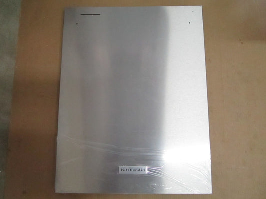 Whirlpool NEW OEM Dishwasher Door Outer Panel W11416371 Stainless KitchenAid 082