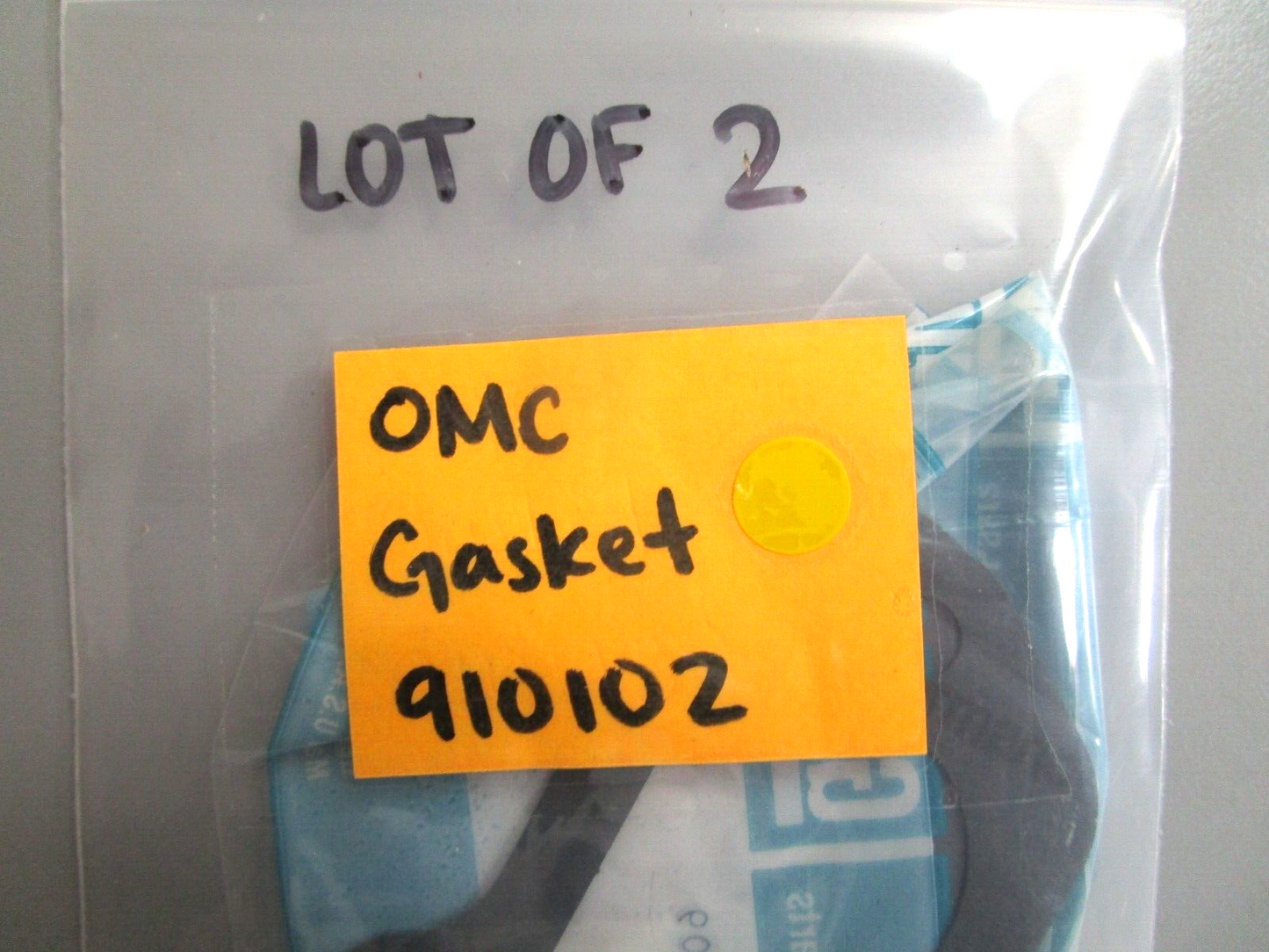*NEW OEM* (LOT OF 2) 0750 OMC Johnson Evinrude GASKET 910102 0910102