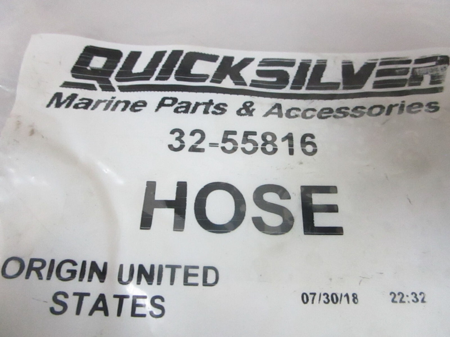 *NEW OEM* 0720 Mercury Quicksilver Hose Assembly 32-55816