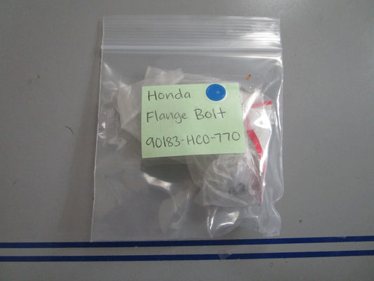 *NEW OEM* 0810 Honda Flange Bolt 90183-HC0-770