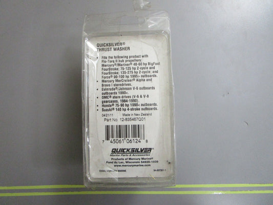 *NEW OEM* 0810 Mercury Quicksilver Thrust Washer 12-835467Q01