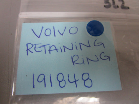 *NEW OEM* (LOT OF 2) 0810 Volvo Penta Retaining Ring 191848