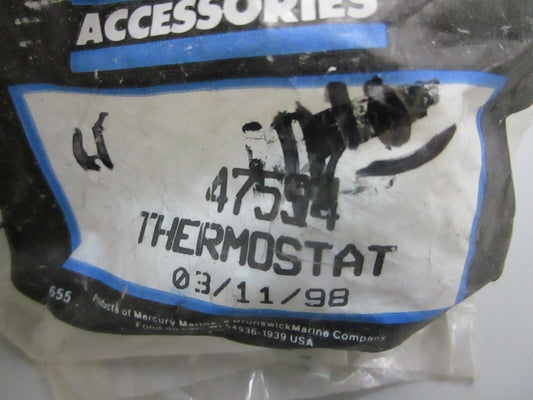 *NEW OEM* 0750 Mercury Quicksilver THERMOSTAT 47594