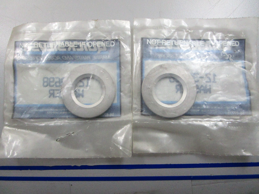 *NEW OEM* (LOT OF 2) 0810 Mercury Quicksilver Washer 12-39698