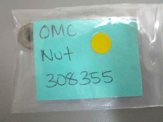 *NEW OEM* (LOT OF 2) 0750 OMC Johnson Evinruide NUT 308355 0308355