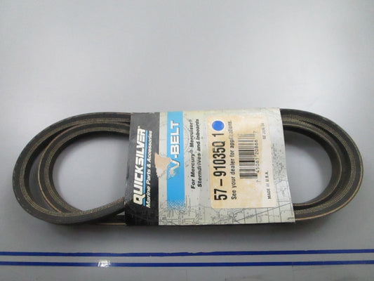 *NEW OEM* 0810 Mercury Quicksilver V-Belt 57-91035Q 1