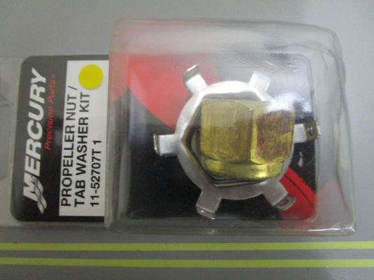 *NEW OEM* 0810 Mercury Quicksilver Propeller Nut & Tab Washer Kit 11-52707T1