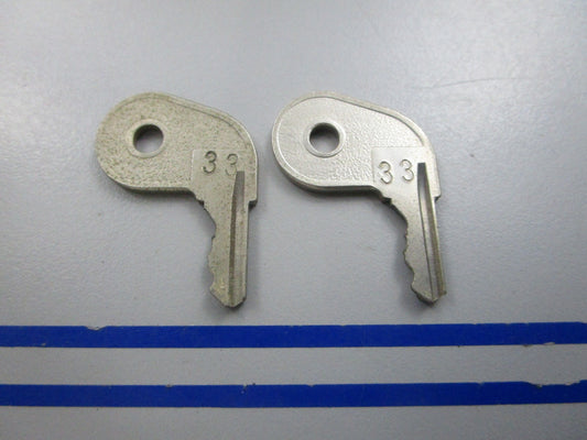 NEW OEM (LOT OF 2) 501797 0501797 OMC Johnson Evinrude Key #83 0810
