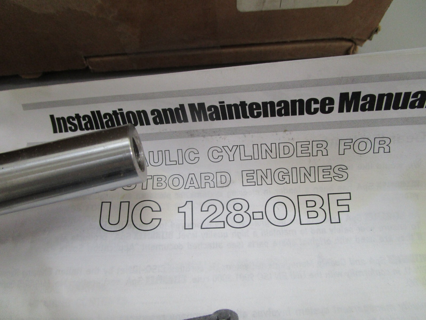 *NEW* 0820 U-Flex Hydraulic Steering Cylinder UC128OBF-1P