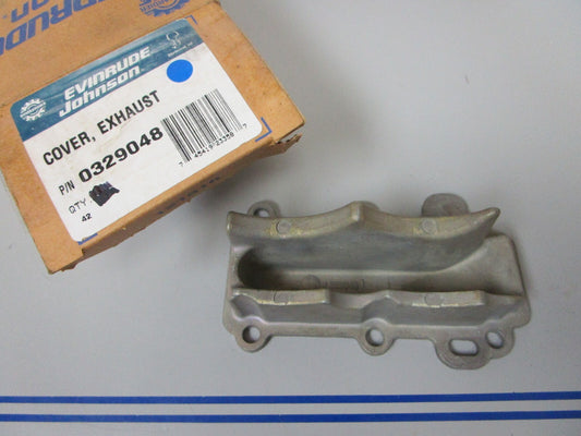 *NEW OEM* 0810 OMC Johnson Evinrude Exhaust Cover 329048 0329048