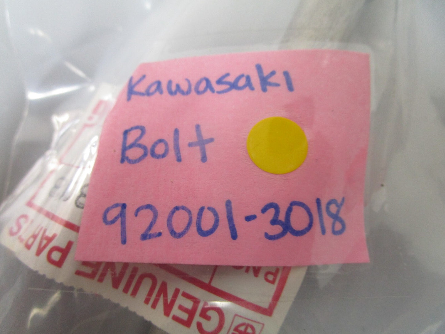 *NEW OEM* 0810 Kawasaki Bolt 92001-3018