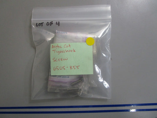 *NEW* (LOT OF 4) 0810 Arctic Cat Tigershark Screw 6505-855