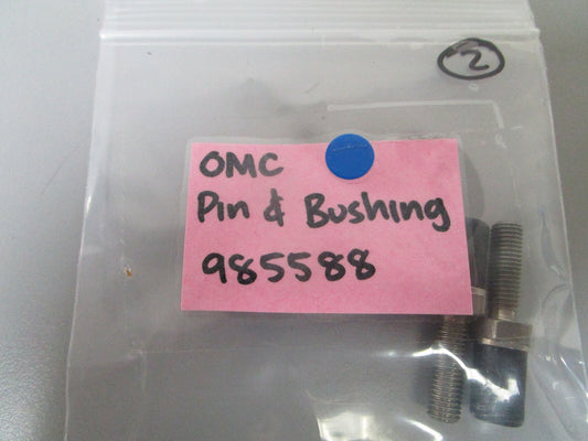 *NEW OEM* 0810 OMC Johnson Evinrude Pin & Bushing 985588 0985588
