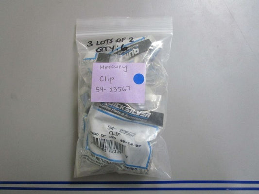 *NEW OEM* (LOT OF 2) 0770 Mercury Quicksilver Cilp 54-23567