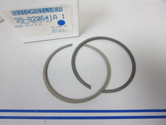 *NEW OEM* 0810 Mercury Quicksilver 2-.010 Ring Set 39-820641A 1
