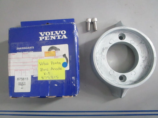 NEW OEM 875815 Volvo Penta Zinc Anode Kit 0820