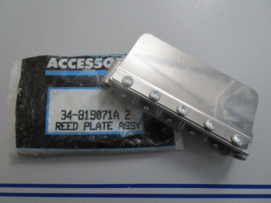 *NEW OEM* 0820 Mercury Quicksilver Reed Plate Ay 34-819071A2
