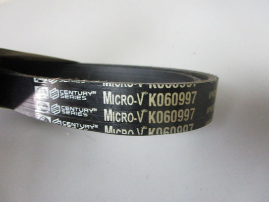 NEW K060997 Gates Micro-V 13/16" x 100 ¼" Serpentine Belt 0720