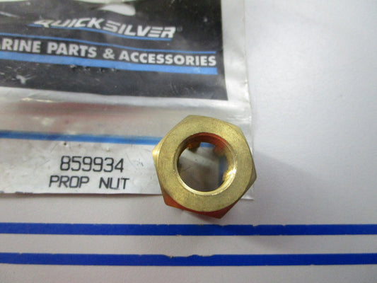 NEW OEM 859934 Mercury Quicksilver Prop Nut 0810