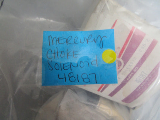 *NEW OEM* 0810 Mercury Choke Solenoid 48187
