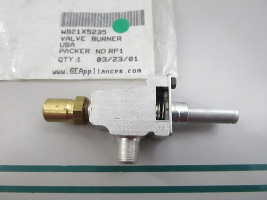 NEW OEM WB21X5235 GE Valve Burner 0810