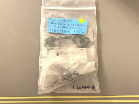 *NEW* (LOT OF 4) 0750 Pro Marine THERMOSTAT GASKET 2247 Replaces 688-12414-00-00