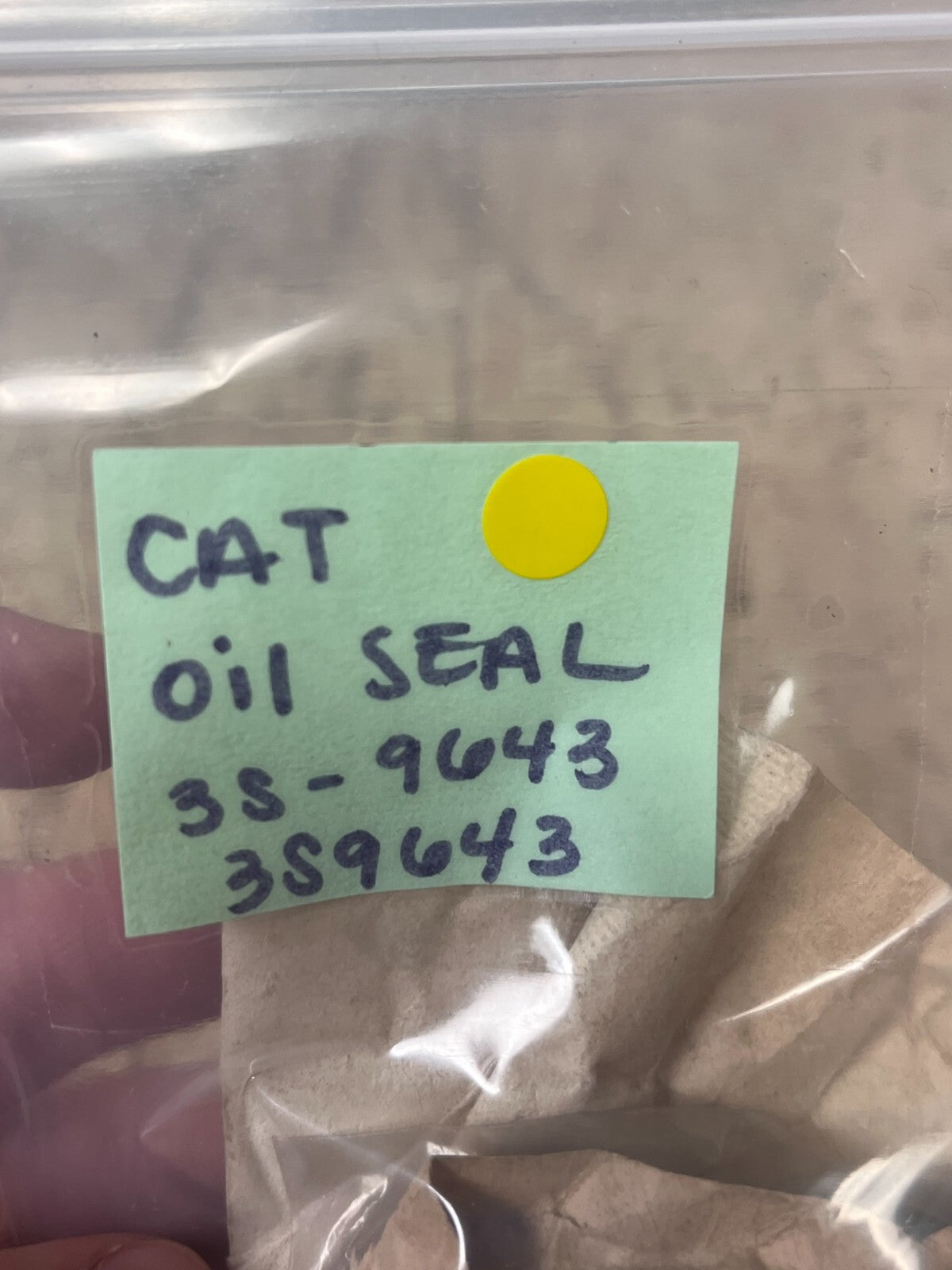 *NEW OEM* (LOT OF 2) 0720 Caterpillar CAT Oil Seal 3S-9643 3S9643