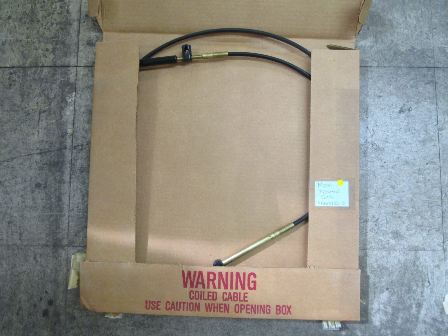 *NEW* 0820 Morse Controls 7' Control Cable KM63732-0