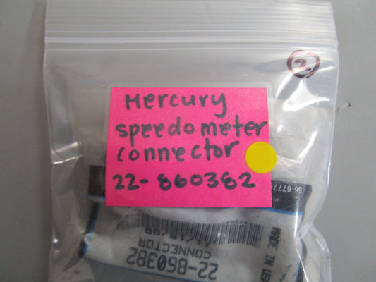 *NEW OEM* 0810 Mercury Quicksilver Speedometer Connector 22-860382