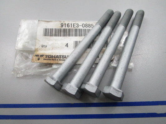 NEW OEM (LOT OF 4) 9161E3-0885 Tohatsu Bolt 0810