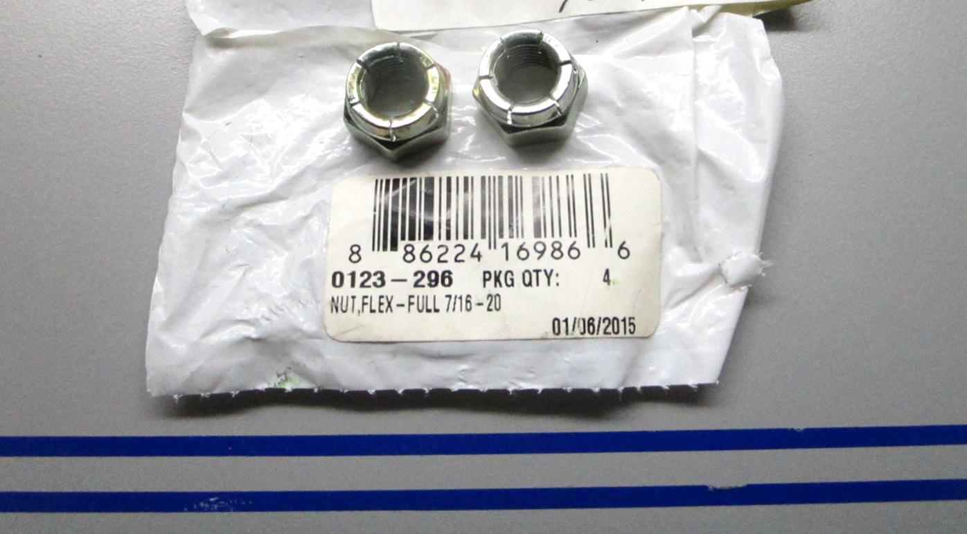 *NEW OEM* (LOT OF 2) 0720 Arctic Cat Full Flex Lock Nut 0123-296