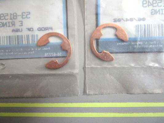 *NEW OEM* (LOT OF 2) 0750 Mercury Quicksilver E RING 53-815949
