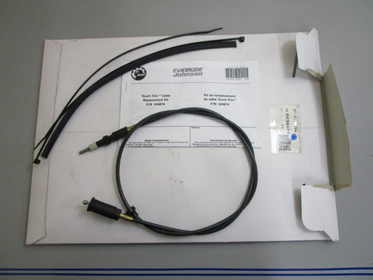 *NEW OEM* 0820 OMC Johnson Evinrude Cable Kit Ay 434674 0434674