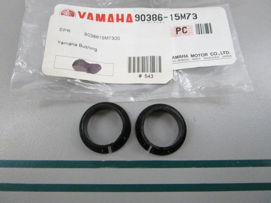 NEW OEM (LOT OF 2) 90386-15M73-00 Yamaha Bushing 0810