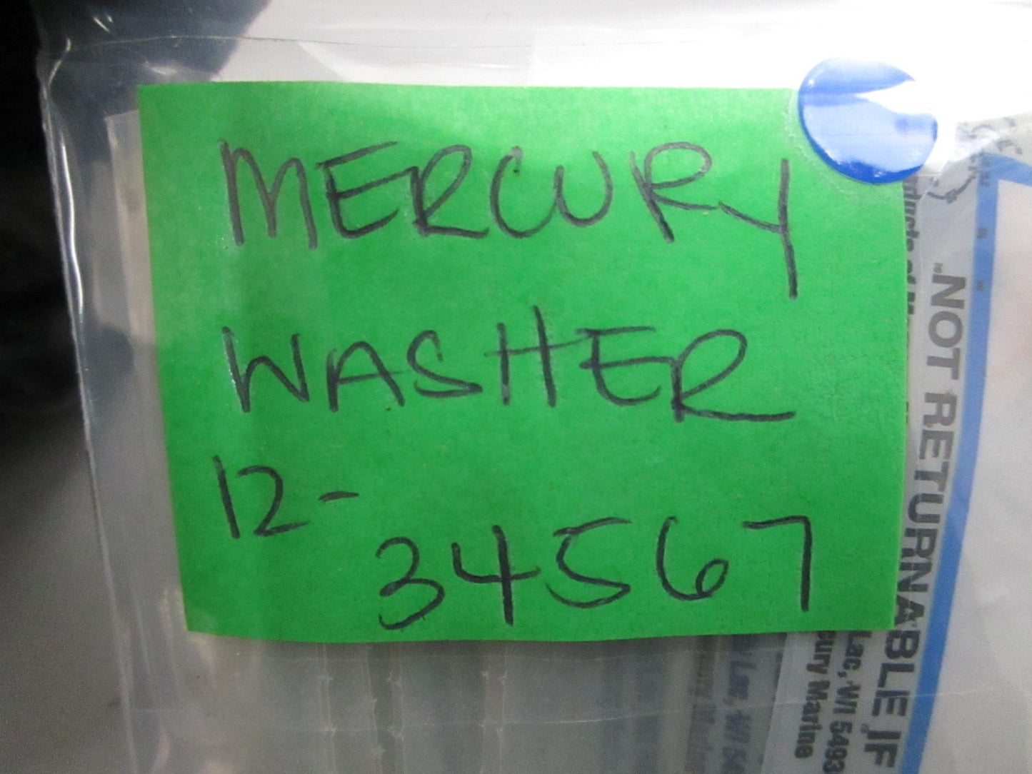 *NEW OEM* (LOT OF 4) 0810 Mercury Quicksilver Washer 12-34567