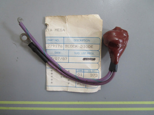 *NEW OEM* 0810 OMC Johnson Evinrude Block Diode 279179 0279176