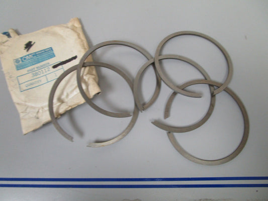 *NEW OEM* 0720 OMC Johnson Evinrude Piston 5 Ring Set 380112 0380112