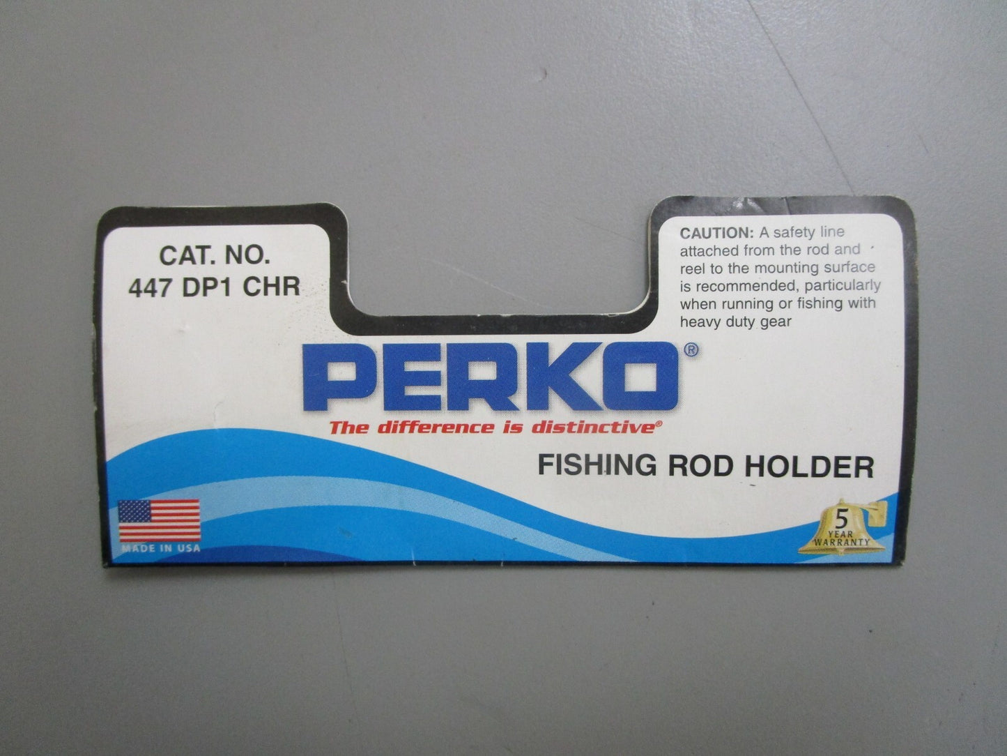 *NEW* 0820 Perko Flush Mount Rod Holder 447-DP1-CHR